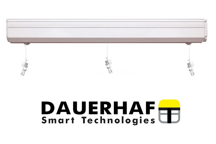 подъёмные  электроприводы Dauerhaft technologies для штор карнизов и рулонных штор